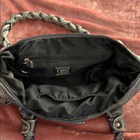 Charcoal Leather Purse - Picture 2 of 2